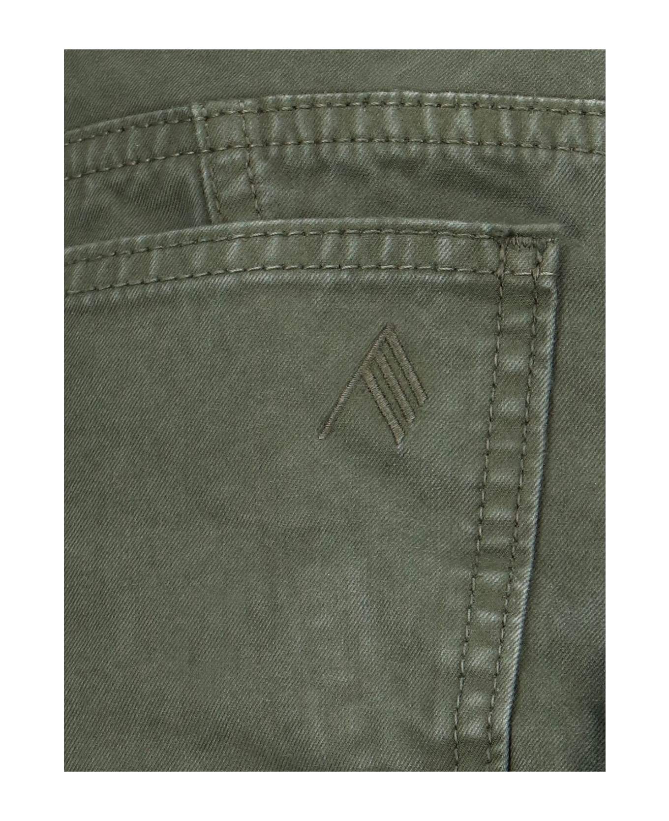 The Attico Cargo Pants Cut Out - Green