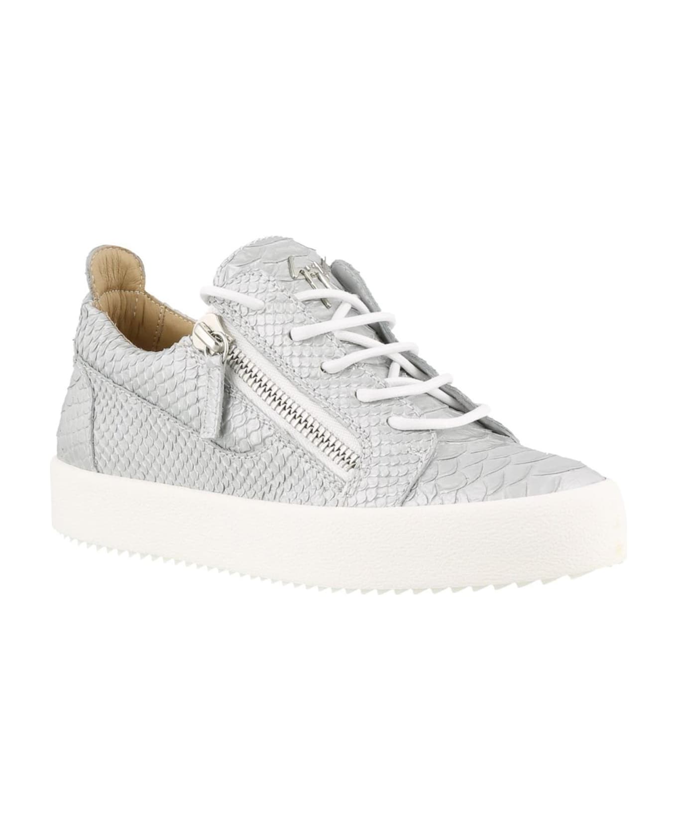 Giuseppe Zanotti May London Sneakers - Silver