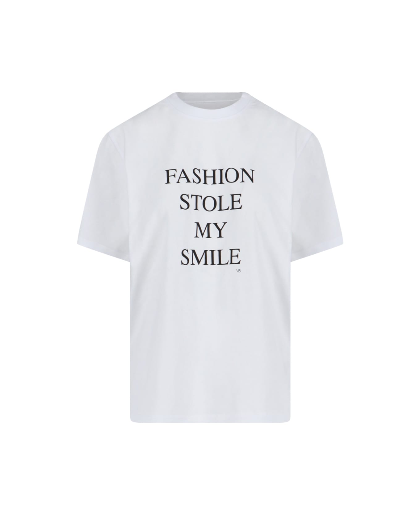 Victoria Beckham 'slogan' T-shirt - White