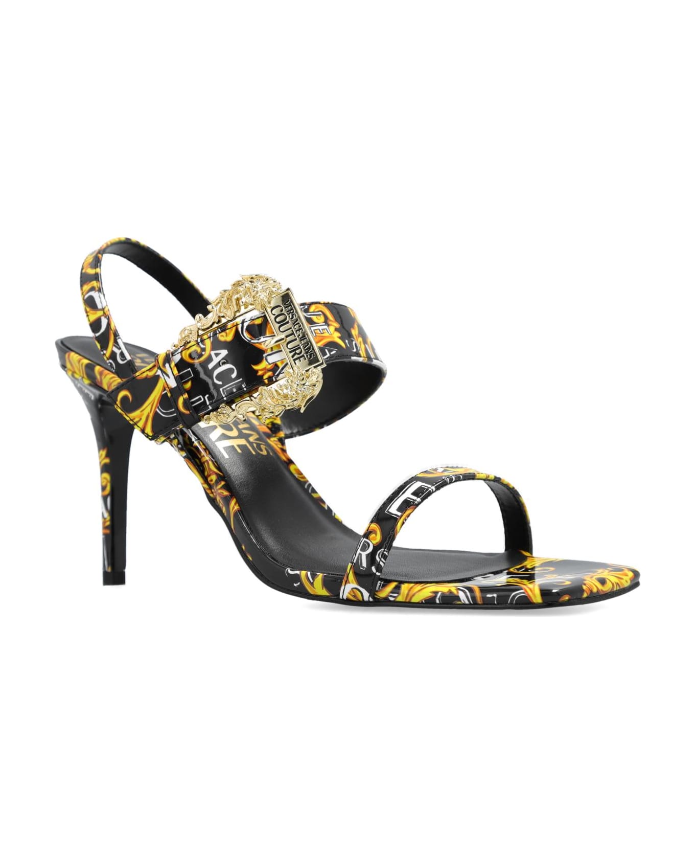 Versace Jeans Couture Heeled Sandals - Black サンダル