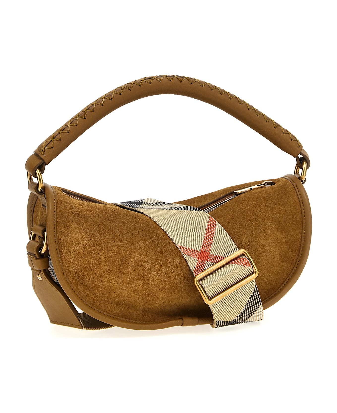 Burberry 
b Clip
 Mini Shoulder Bag - Brown