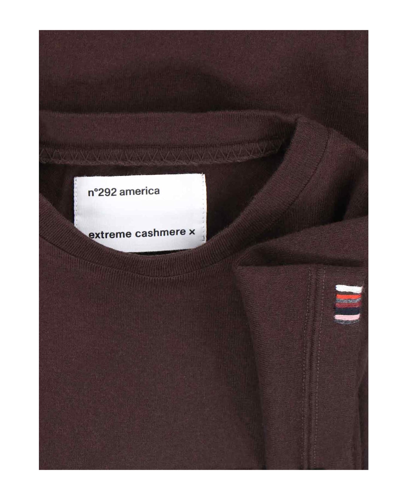 Extreme Cashmere 
n°292 America
 T-shirt - Brown