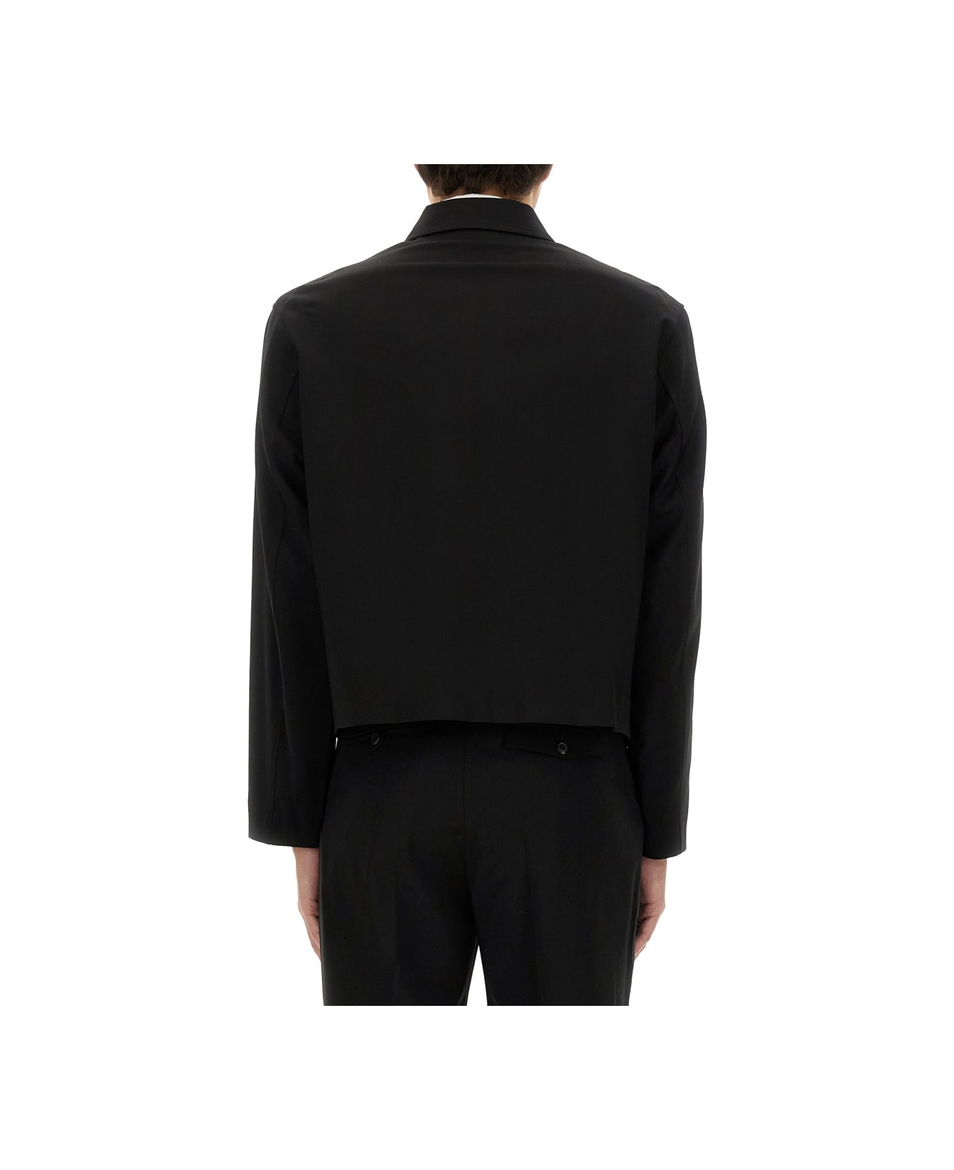 Our Legacy Jacket With Zip - BLACK