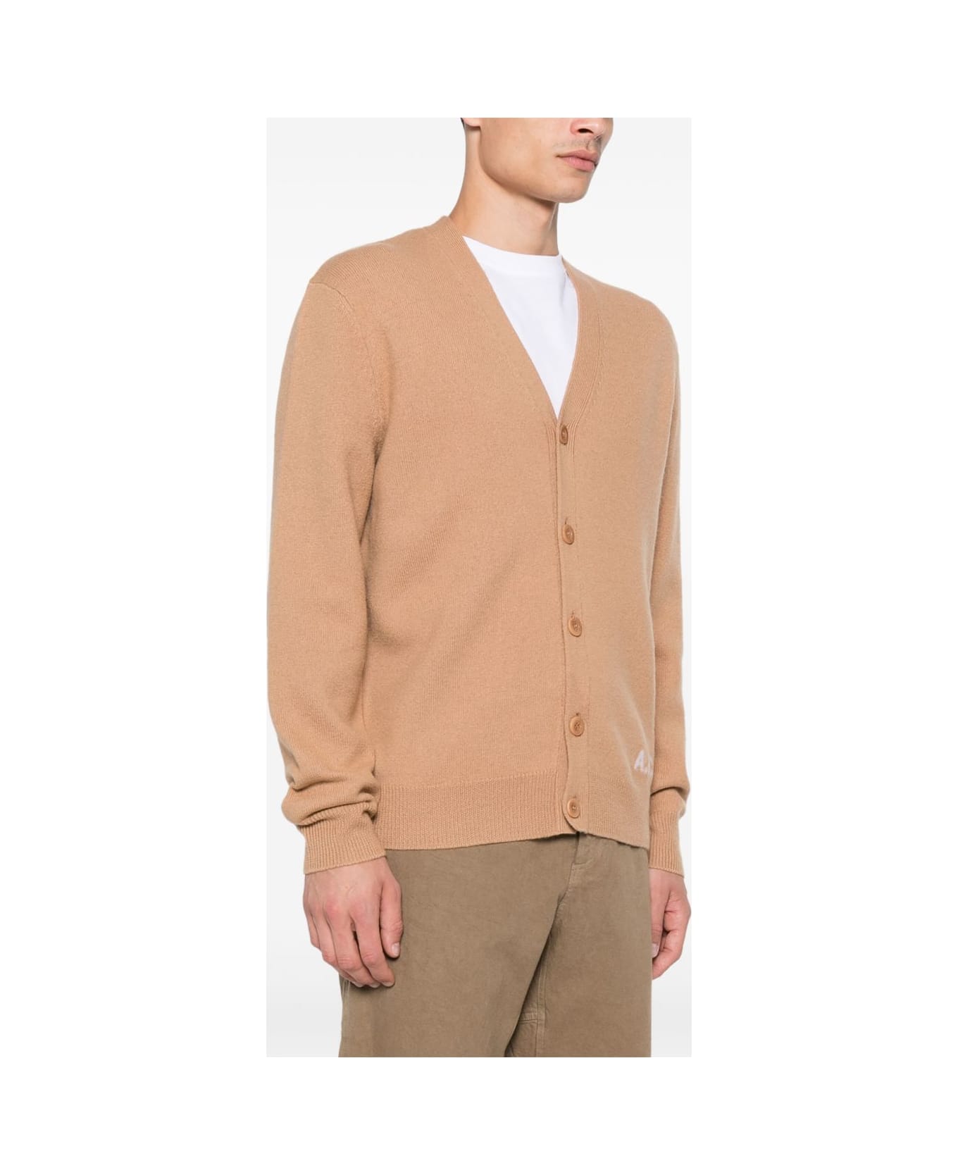 A.P.C. Sweater Camel Brown Virgin Wool - Beige
