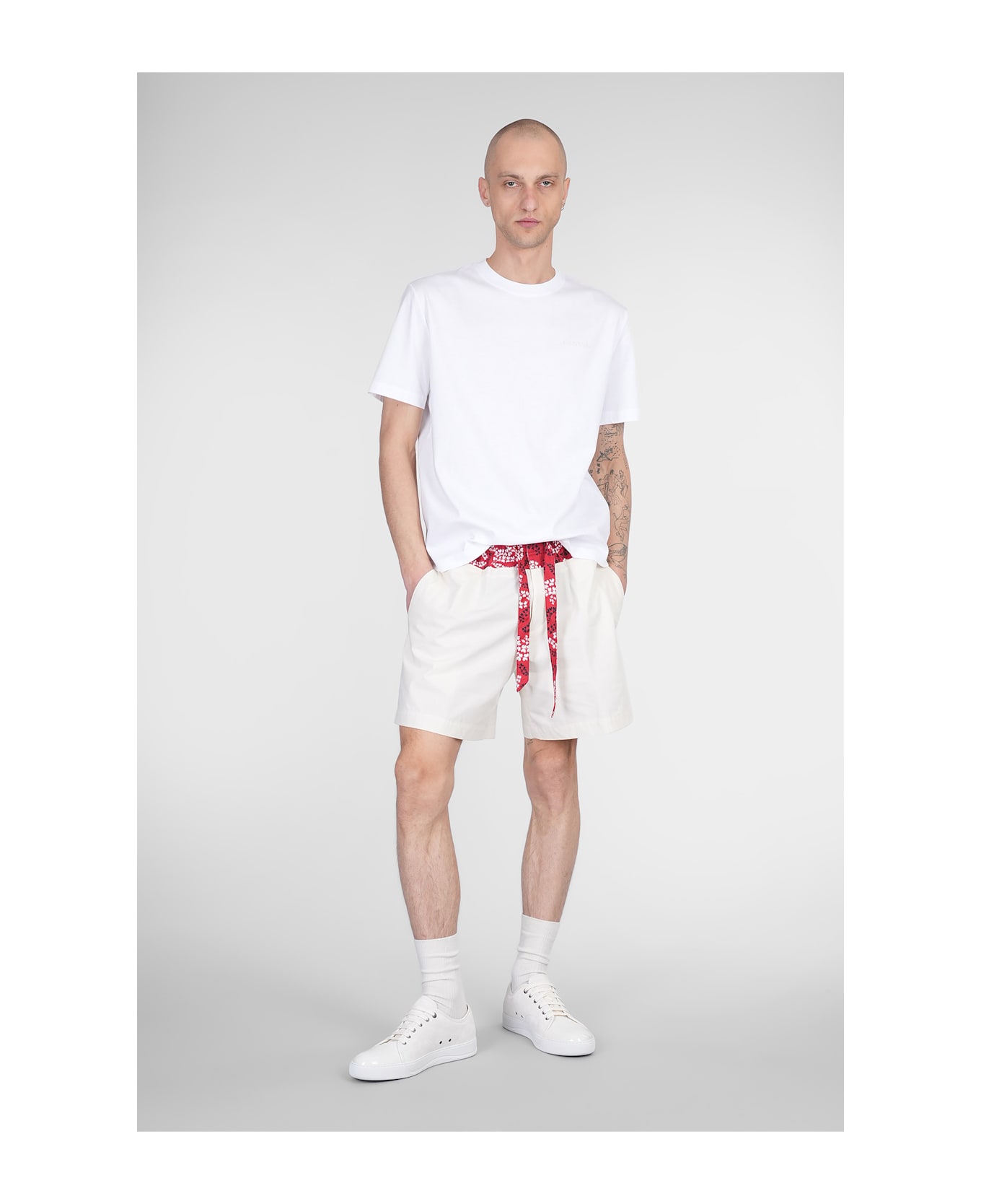 Lanvin Shorts In Beige Cotton - beige