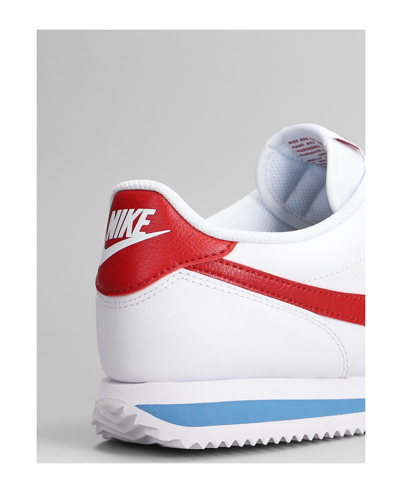 Nike Cortez Sneakers In White Leather - white
