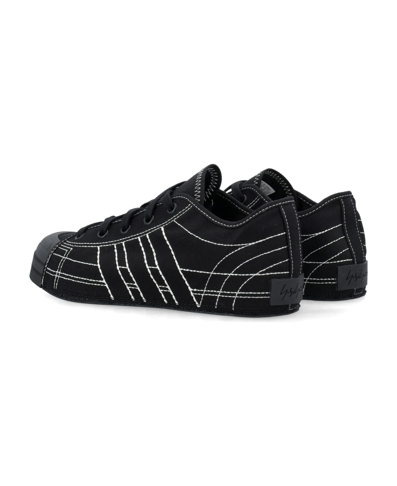 Y-3 Nizza Low Sneakers - BLACK