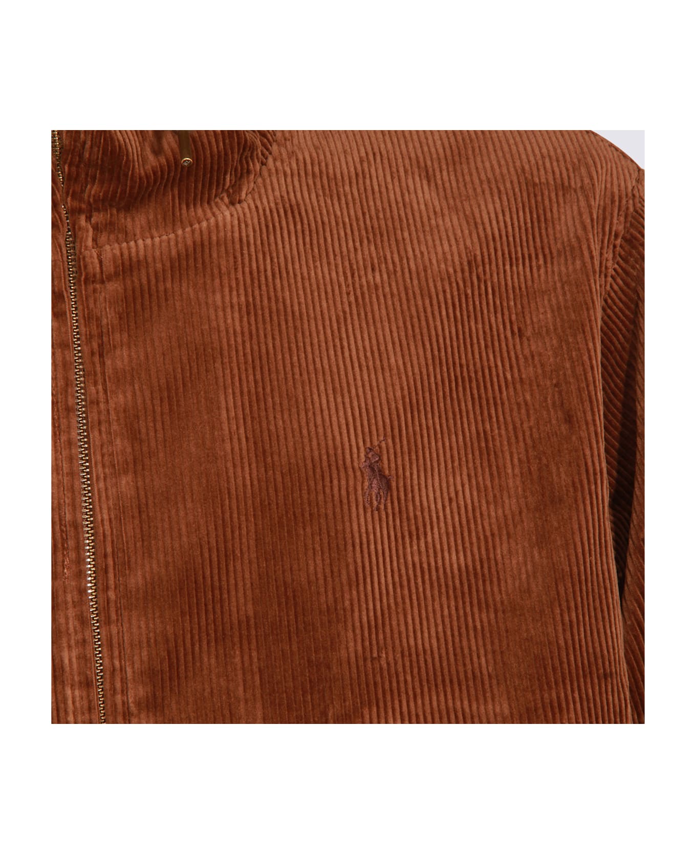 Polo Ralph Lauren Brown Cotton Casual Jacket - PALE RUSSET X