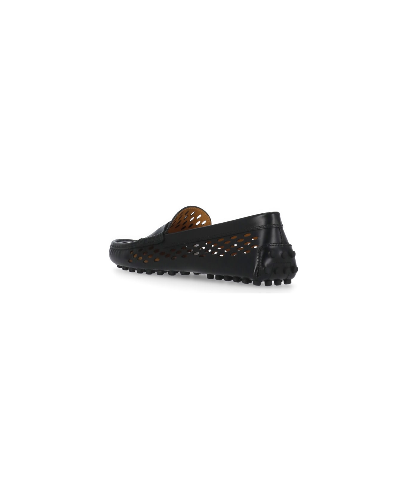 Tod's Leather Loafers - Black