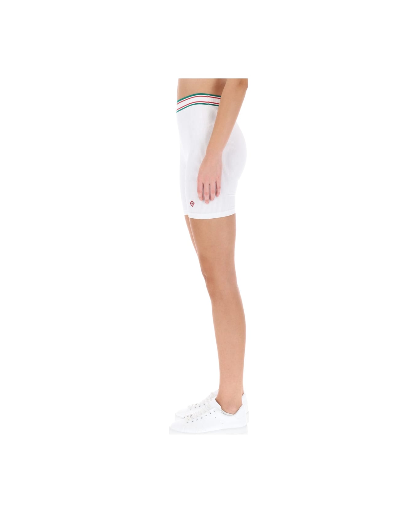 Casablanca Seamless Shorts - WHITE