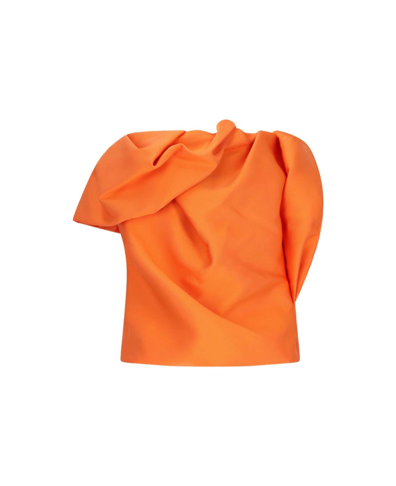 Dries Van Noten Draped Top - Orange