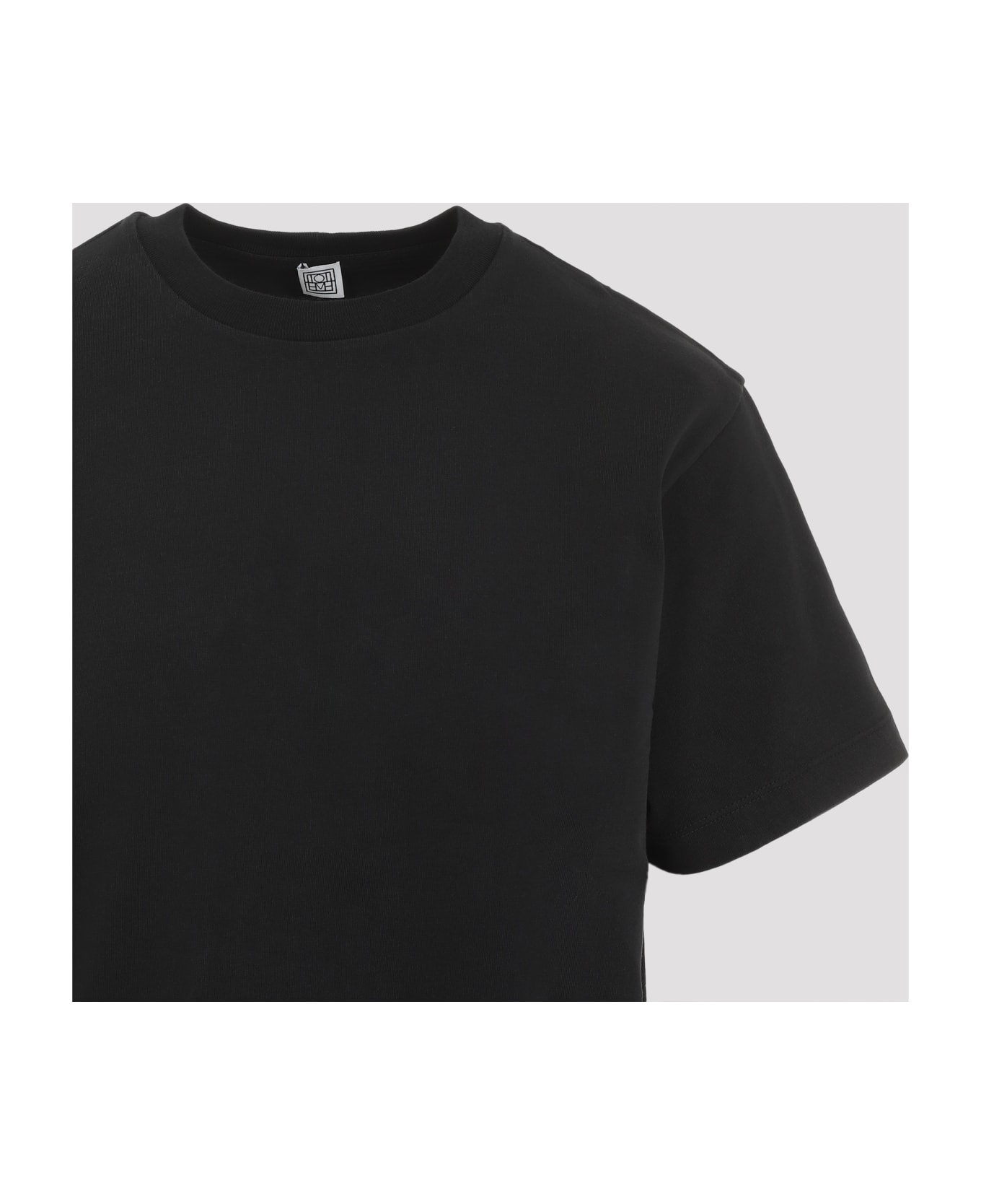 Totême Classic Cotton T-shirt - Black