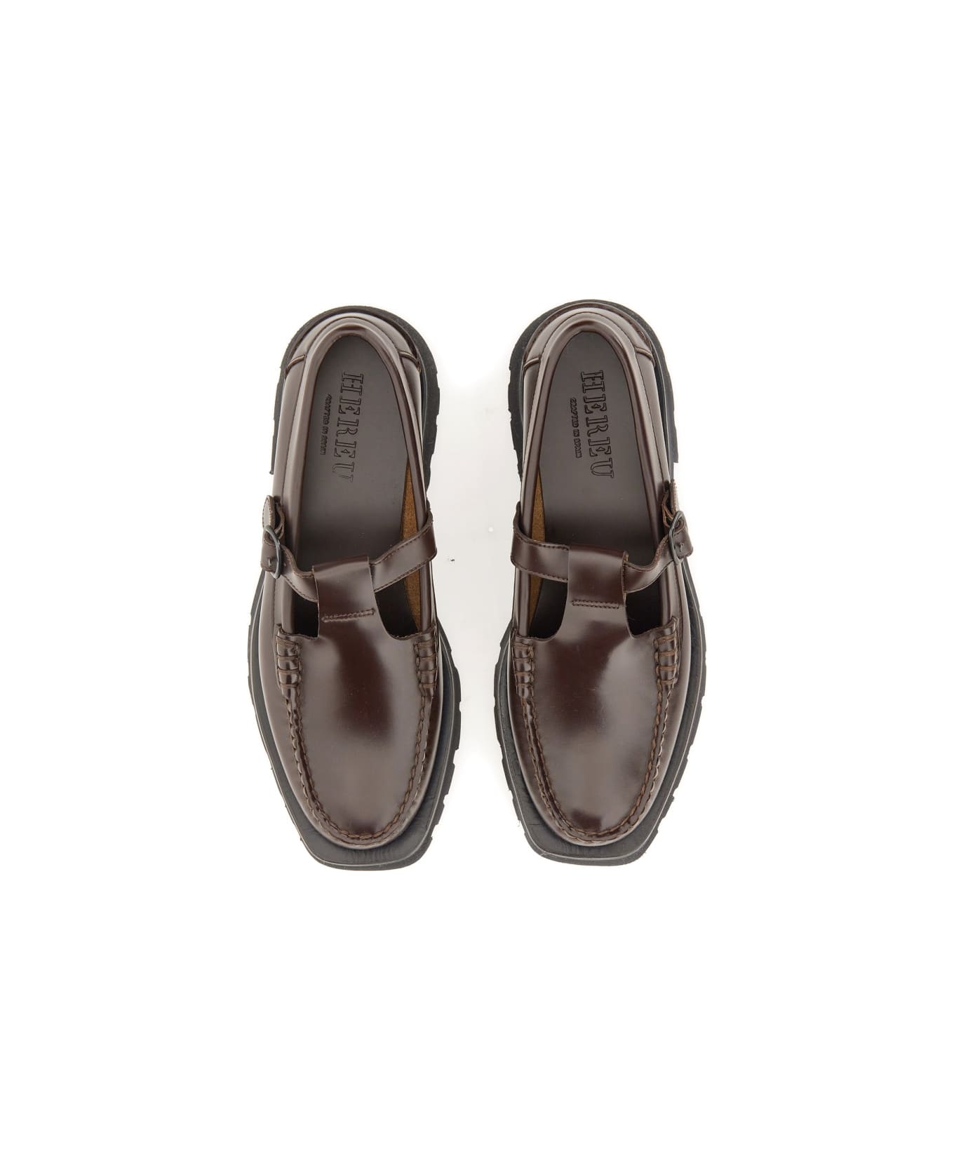 Hereu Moccasin "albert" - BROWN