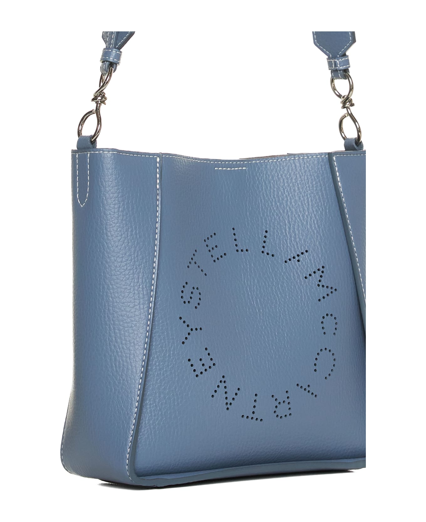 Stella McCartney Stella Logo Shoulder Bag - Blue
