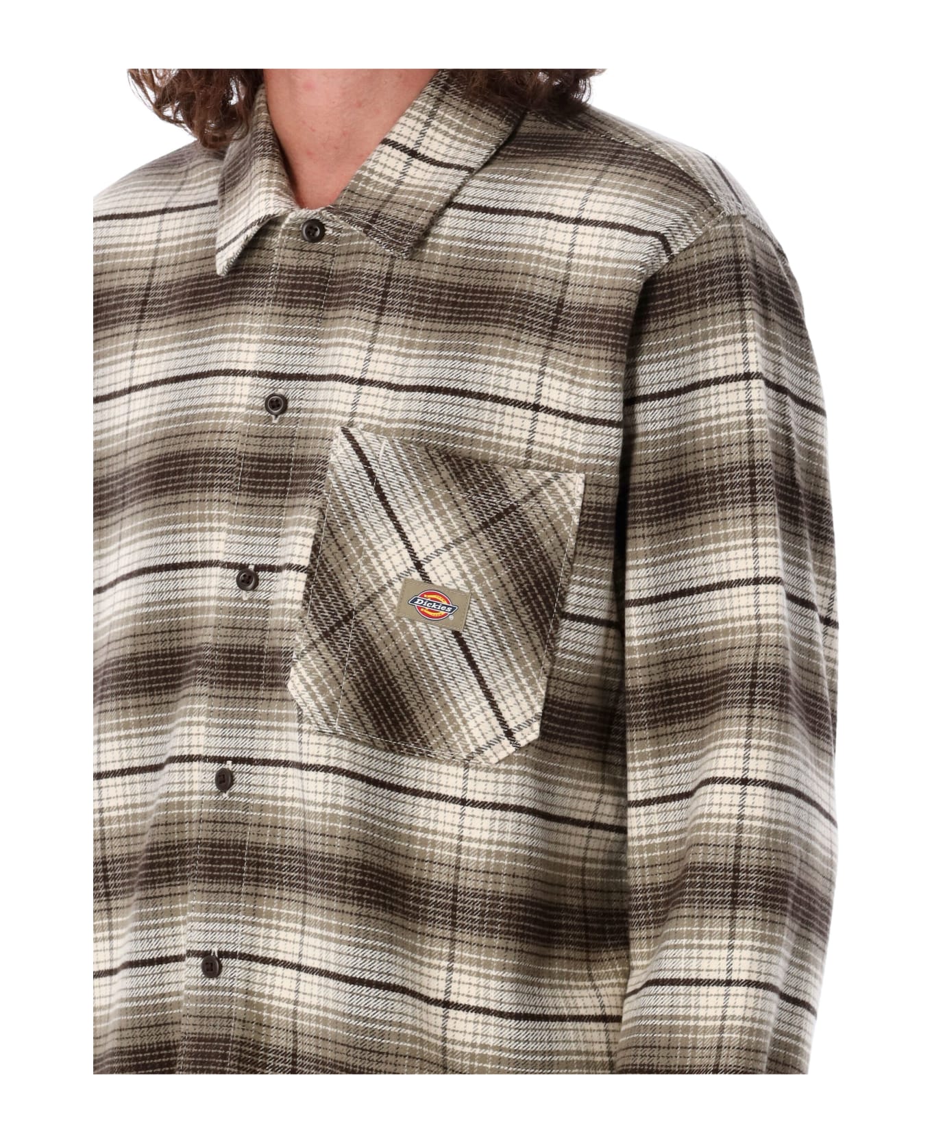 Dickies Forest Check Shirt - BROWN CHECK