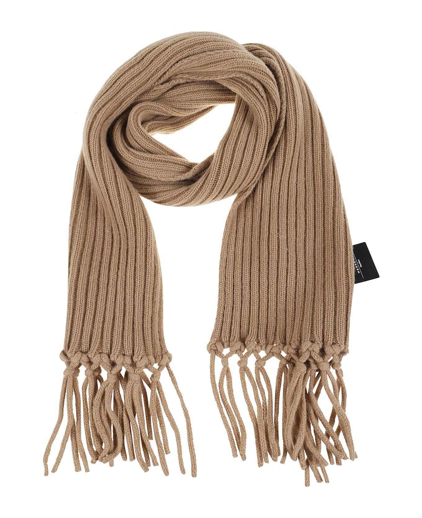 Weekend Max Mara Bimba Knitted-jersey Scarf - Camel