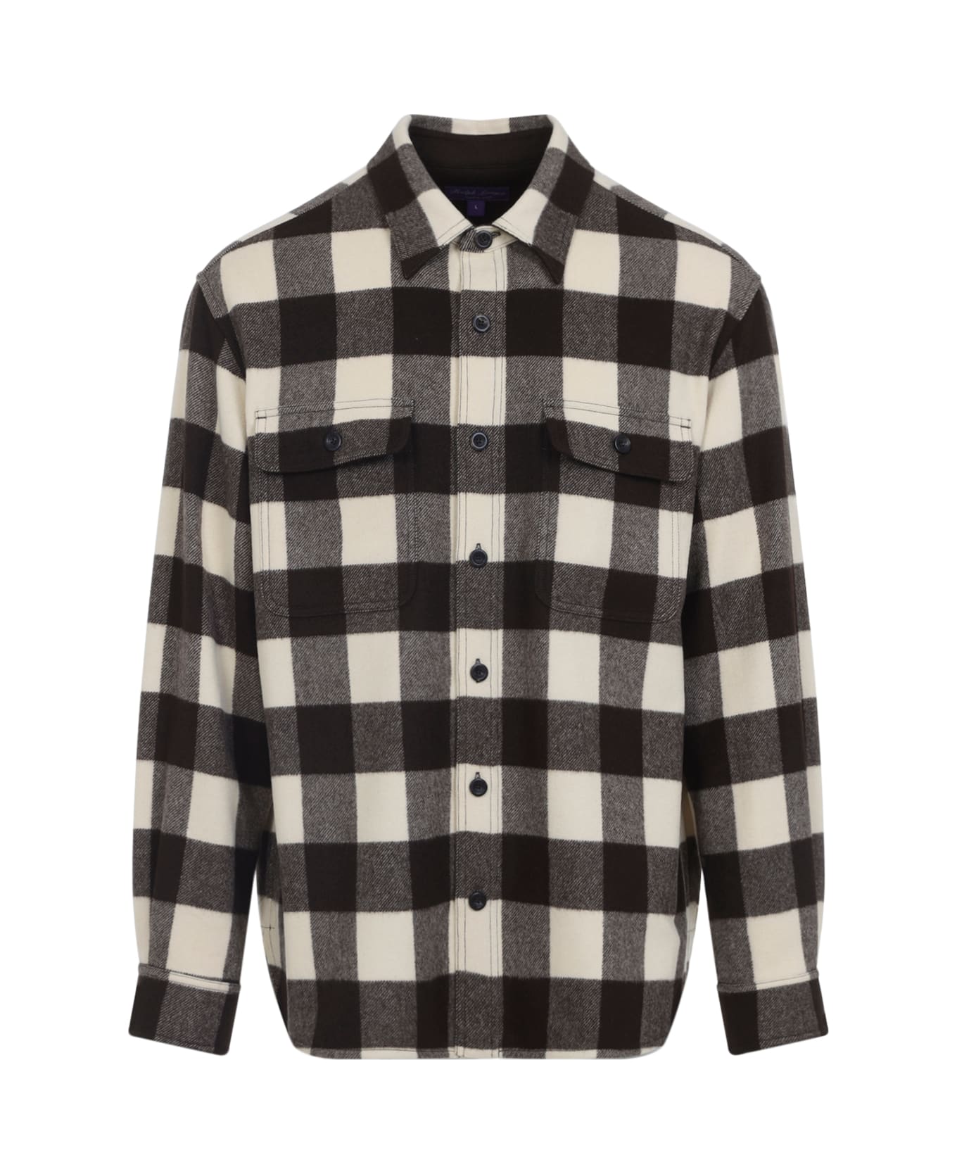 Ralph Lauren Gblspt Long Sleeve Sport Shirt - Dark Luggage Brown