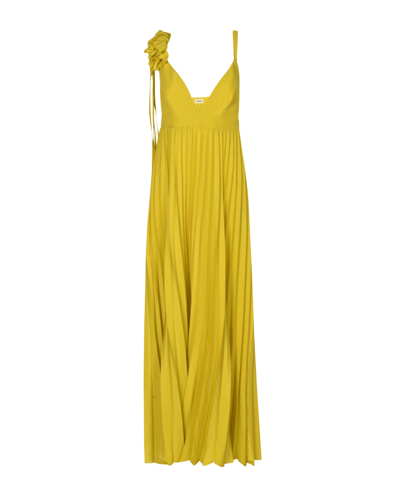 Parosh Palmer Dress - Yellow
