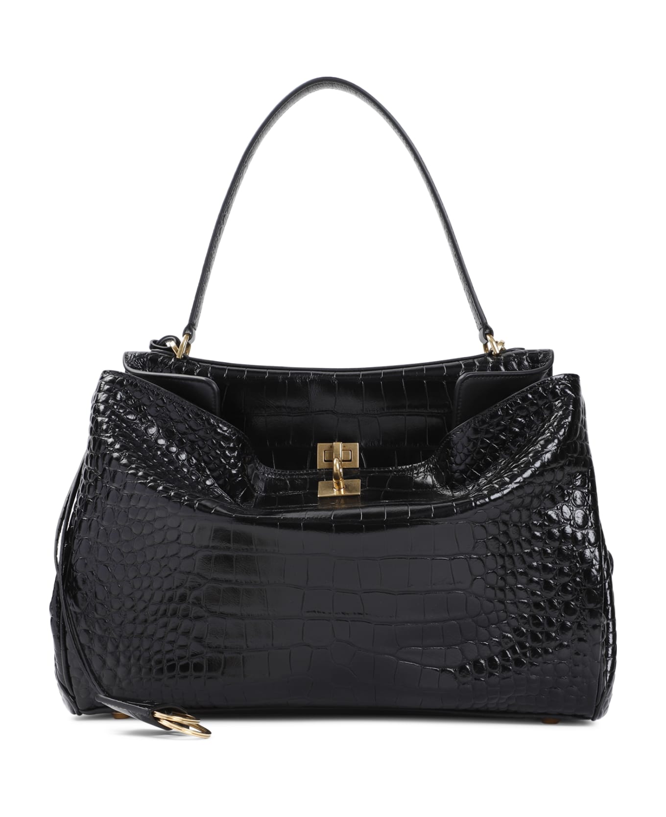 Balenciaga Rodeo Top Handle M Handbag - Black