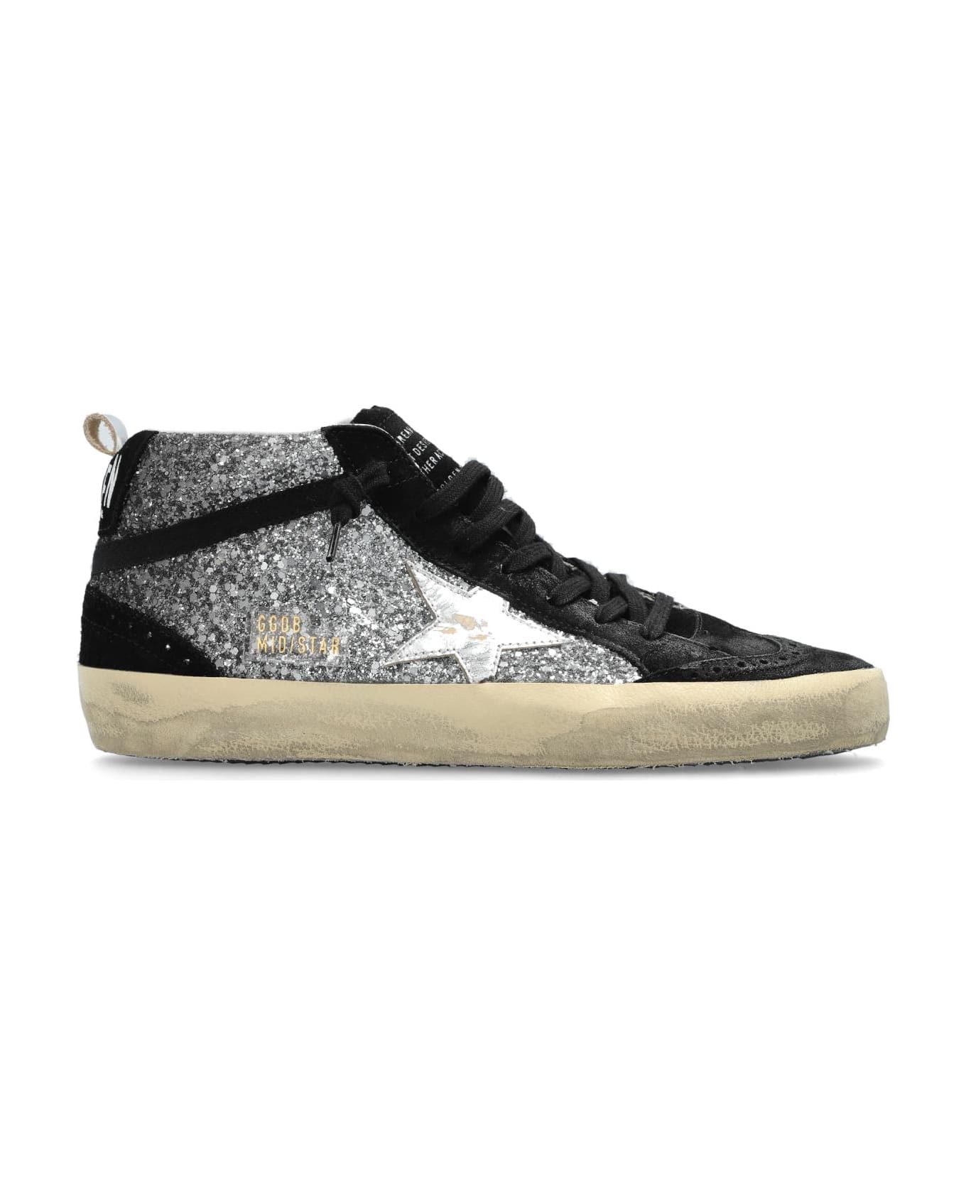 Golden Goose Sneakers Mid Star Classic - Black