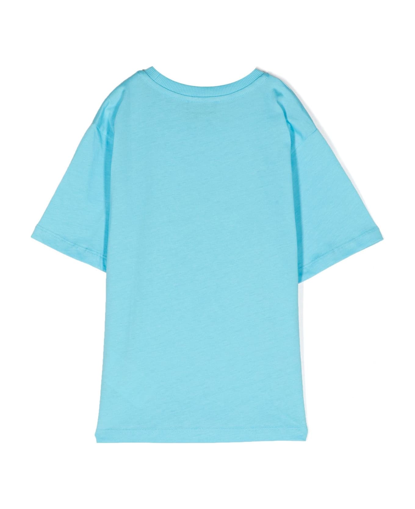 Moschino Kids T-shirts And Polos Clear Blue - Clear Blue