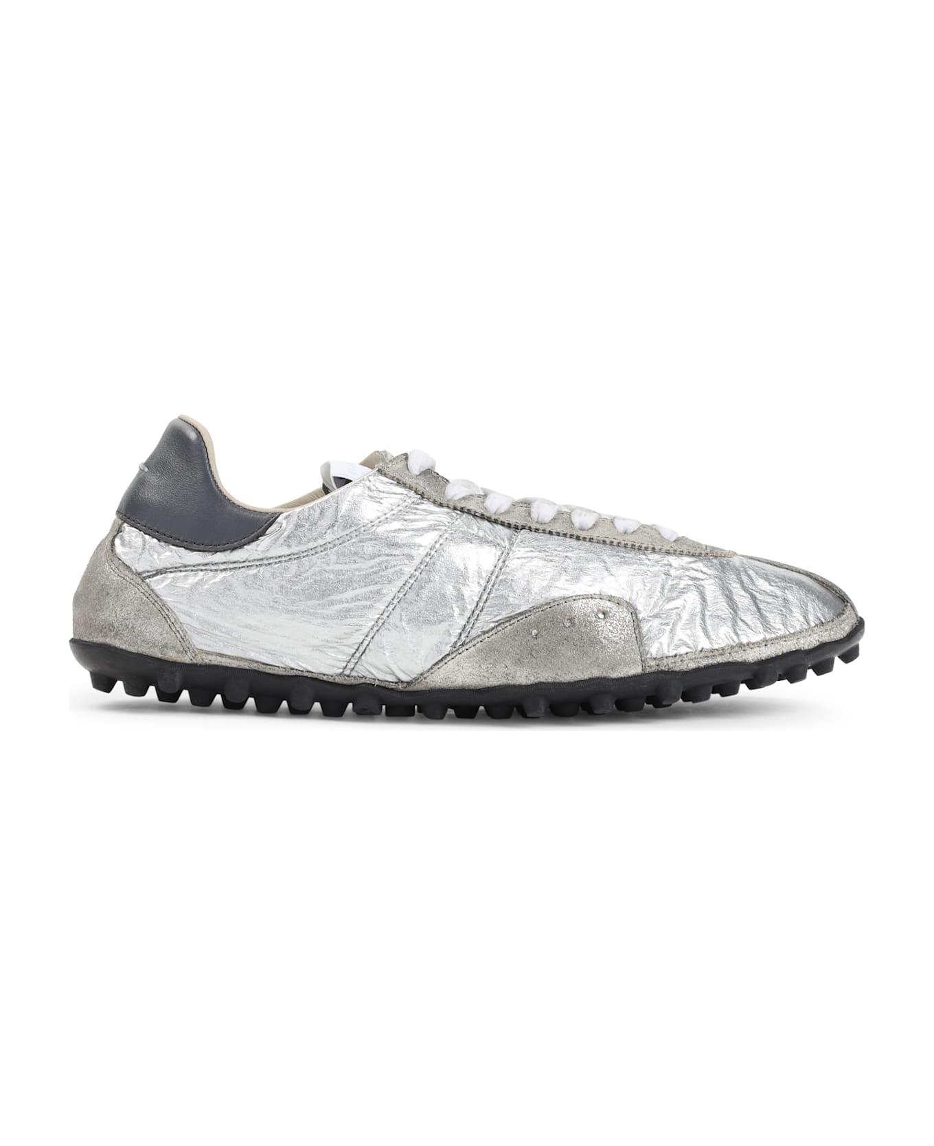 Maison Margiela Sprinters Low Top Sneakers - Silver White Natural スニーカー