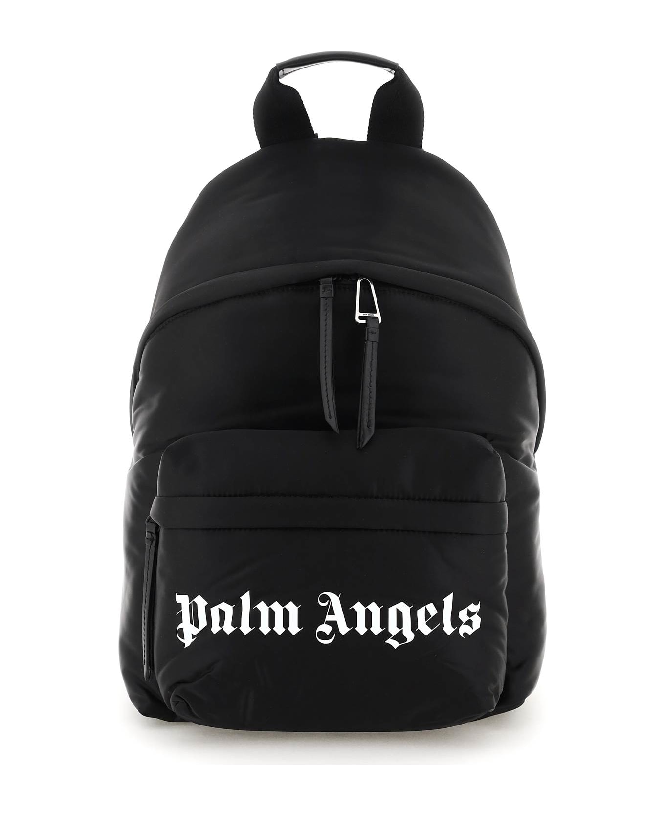 Palm Angels Logo Print Backpack - Black