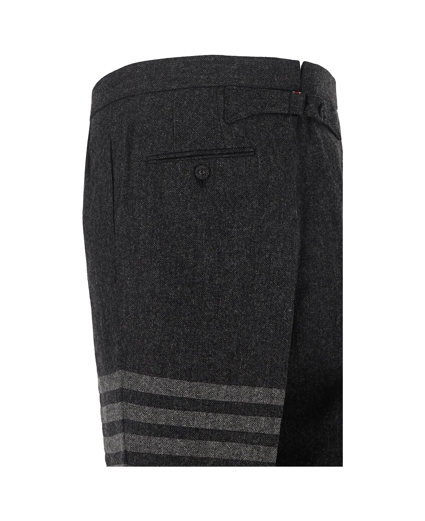 Thom Browne Low Rise Trousers - GREY ボトムス