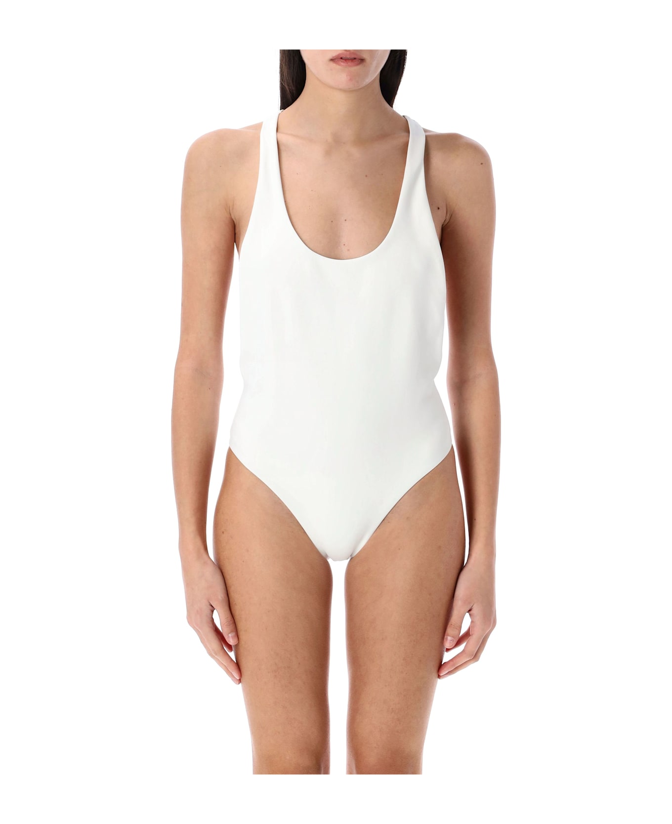 Zimmermann Everly Sccop Bow 1pc - IVORY WHITE