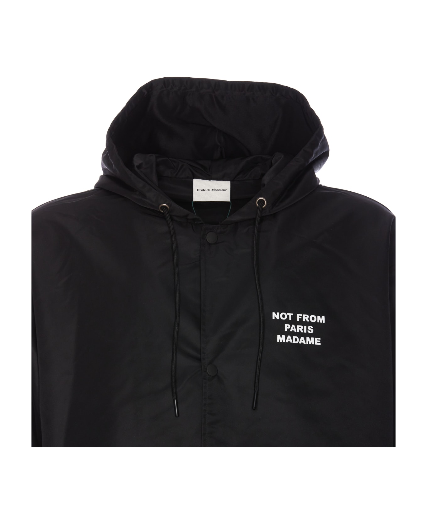 Drôle de Monsieur Le Slogan Parka - Black