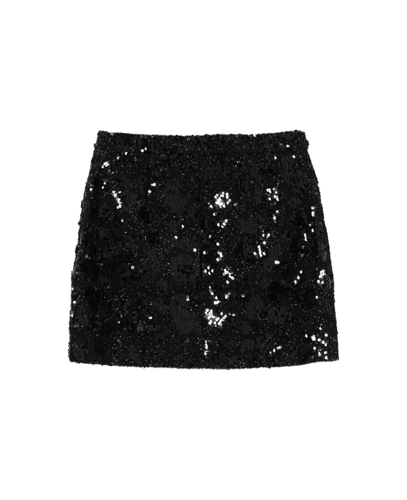 IRO Sequined Skirt - Black