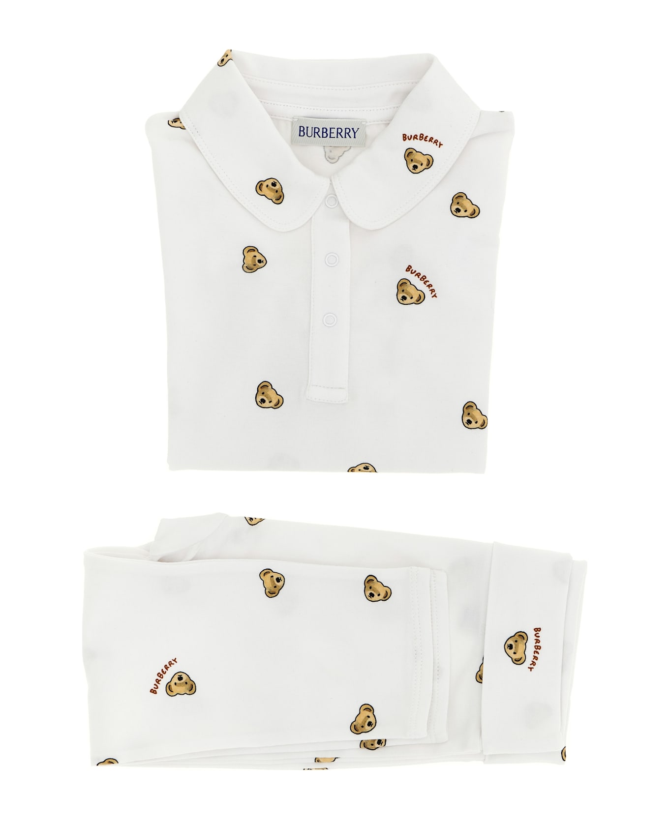 Burberry 
orsetto Thomas
 Baby Set - White