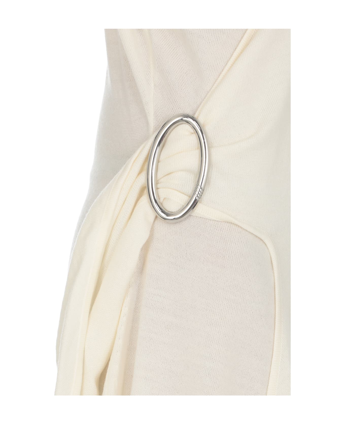 The Attico Hurely Mini Dress - Ivory