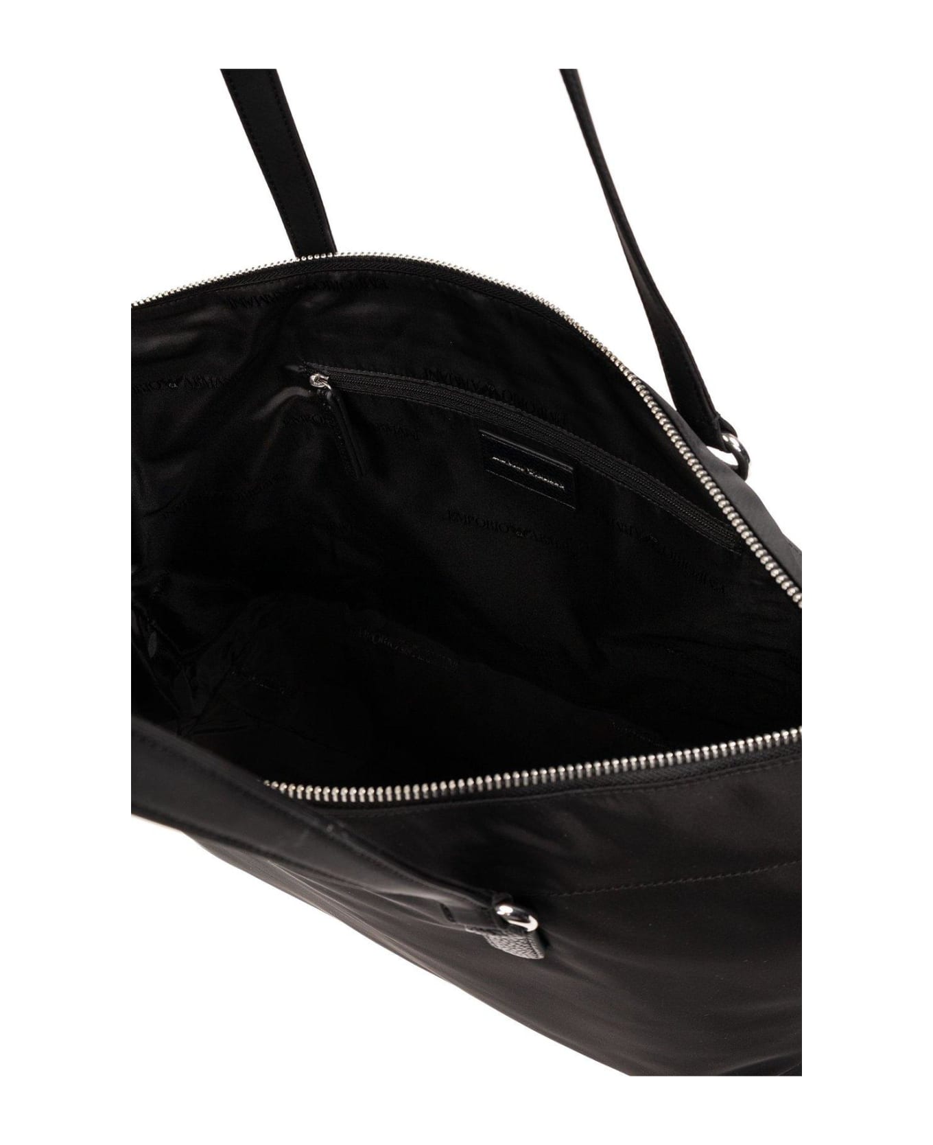 Emporio Armani Sustainable Collection Shopper Bag - Black