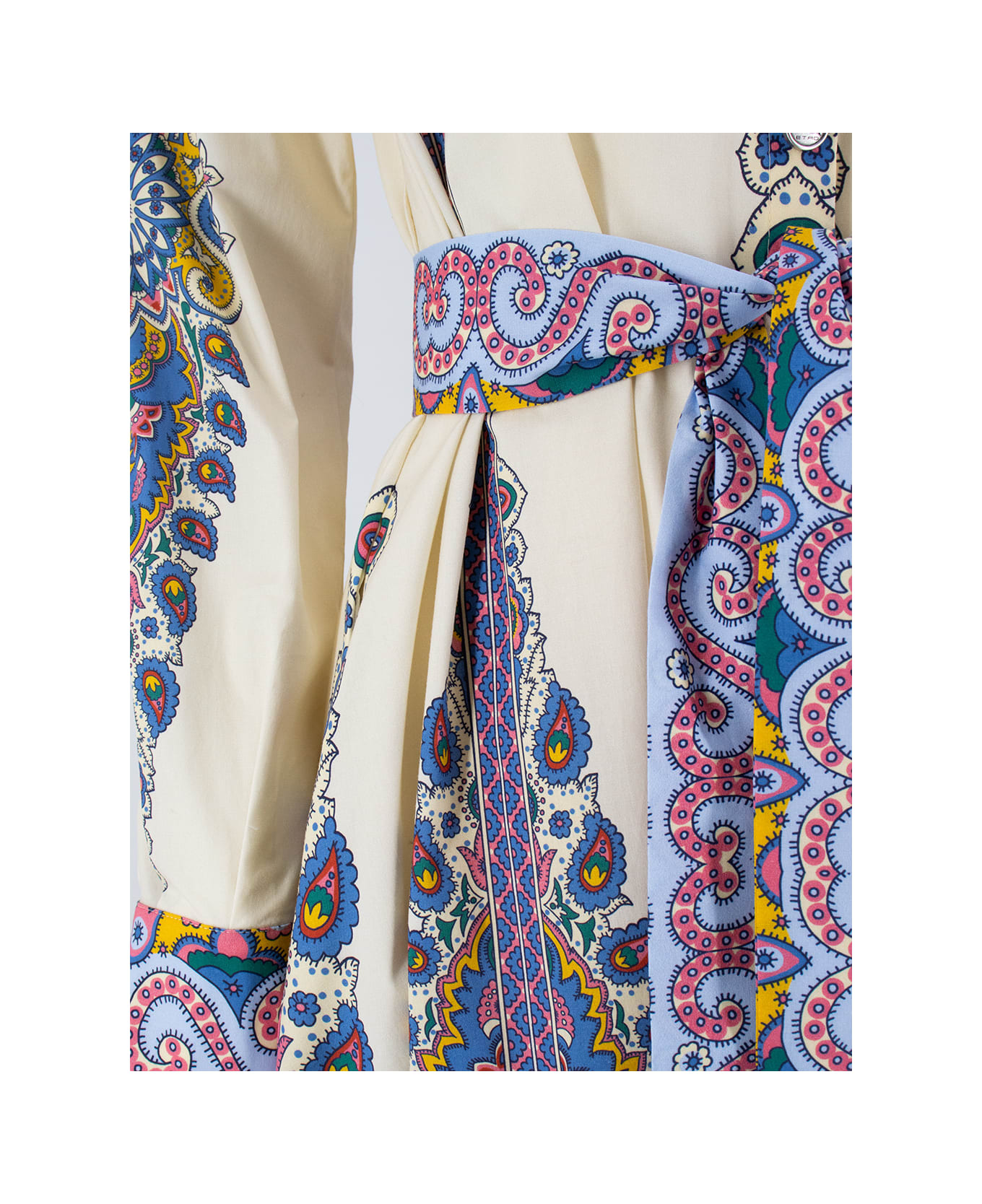 Etro Paisley Dress - PRINT ON WHITE BASE