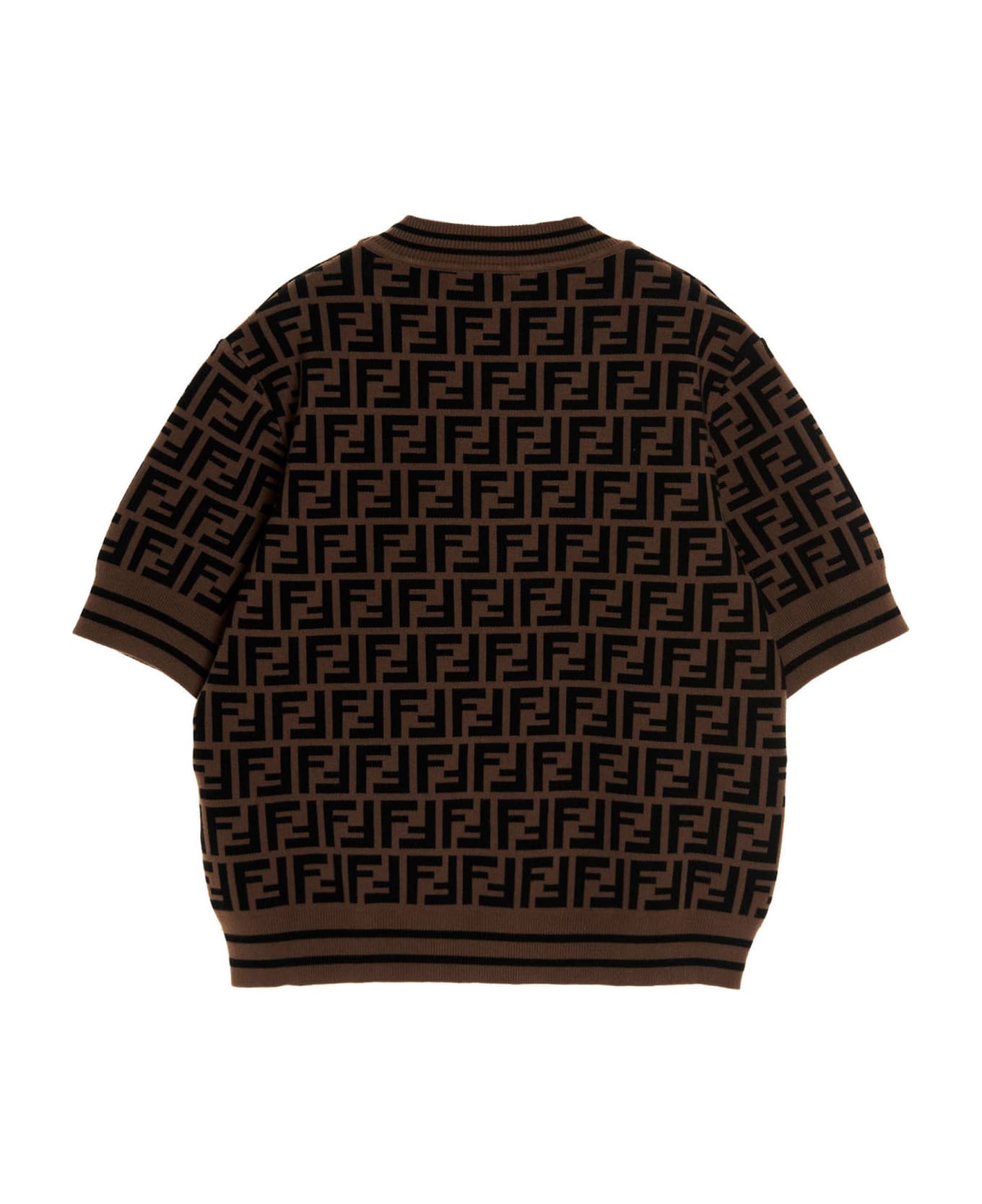 Fendi 'ff Sweater - Brown