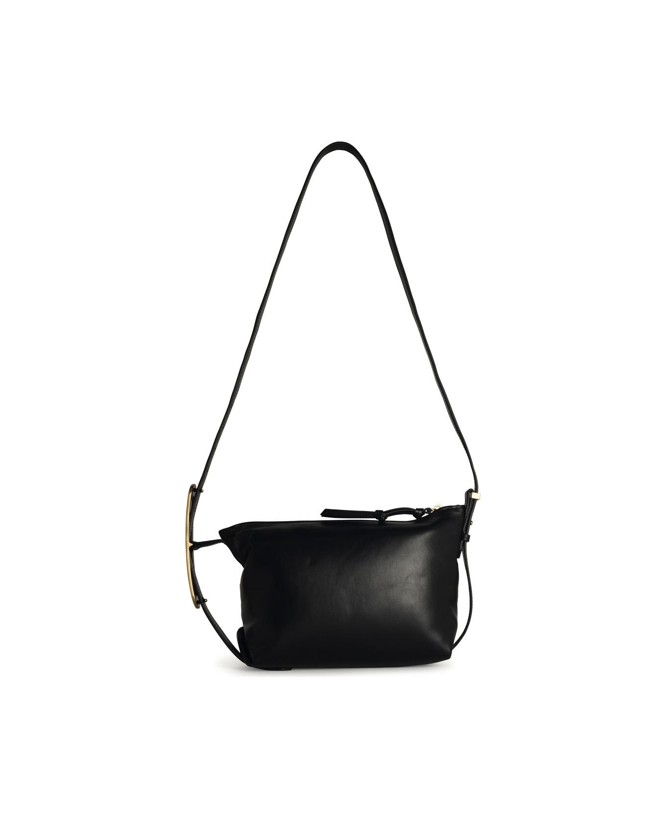 Isabel Marant 'leyden' Mini Black Leather Crossbody Bag - Black ショルダーバッグ