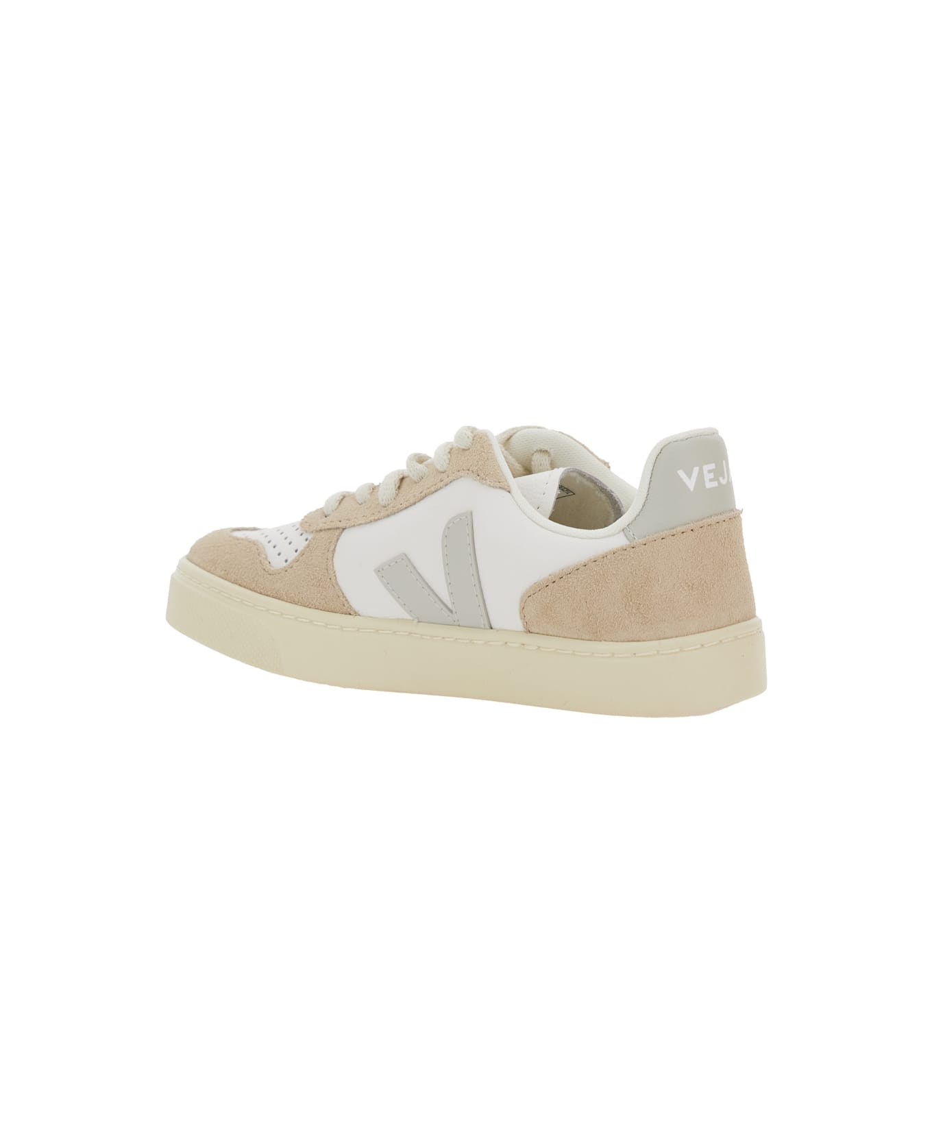 Veja Small V-10 Laces - White