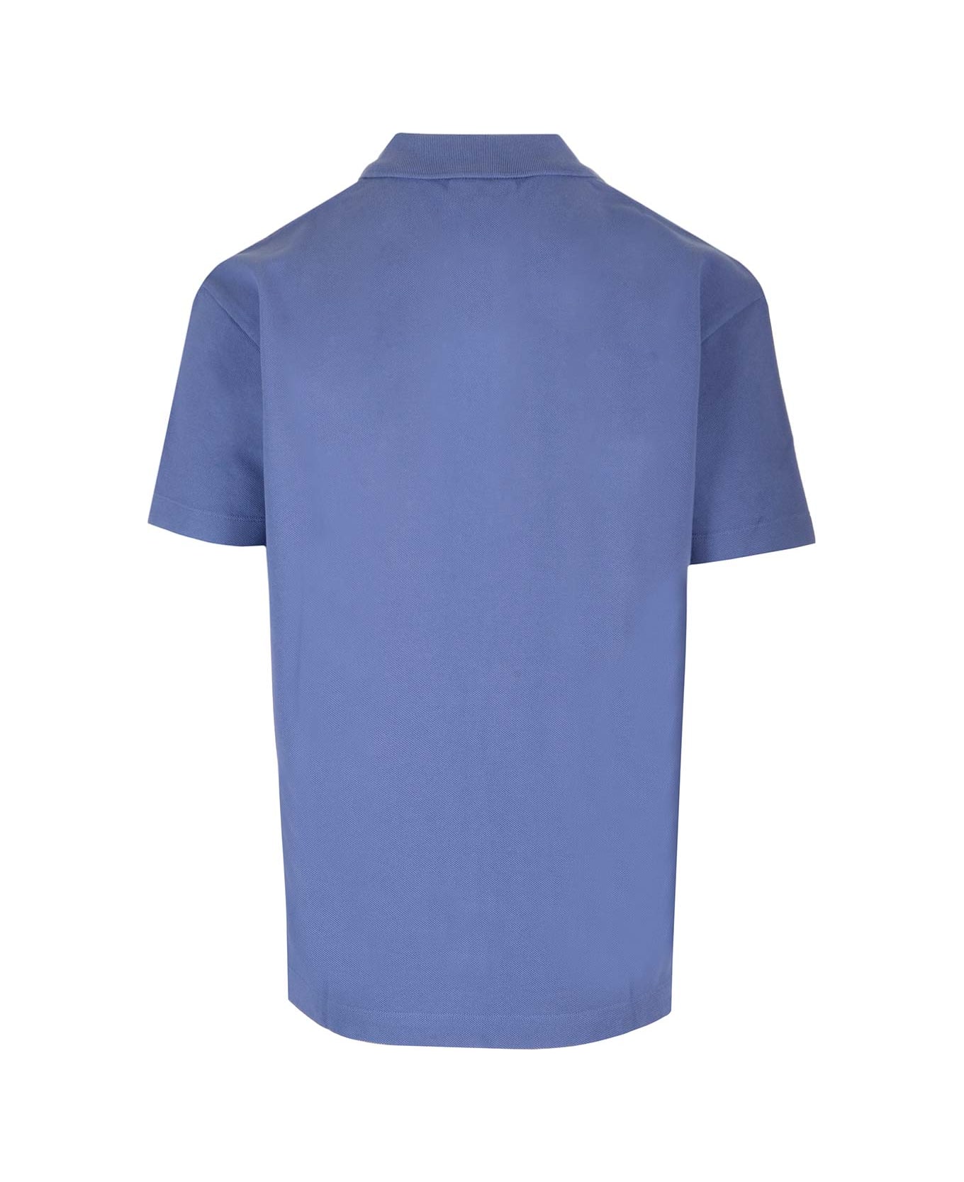 Maison Kitsuné Comfort Fit Polo Shirt - Storm Blue