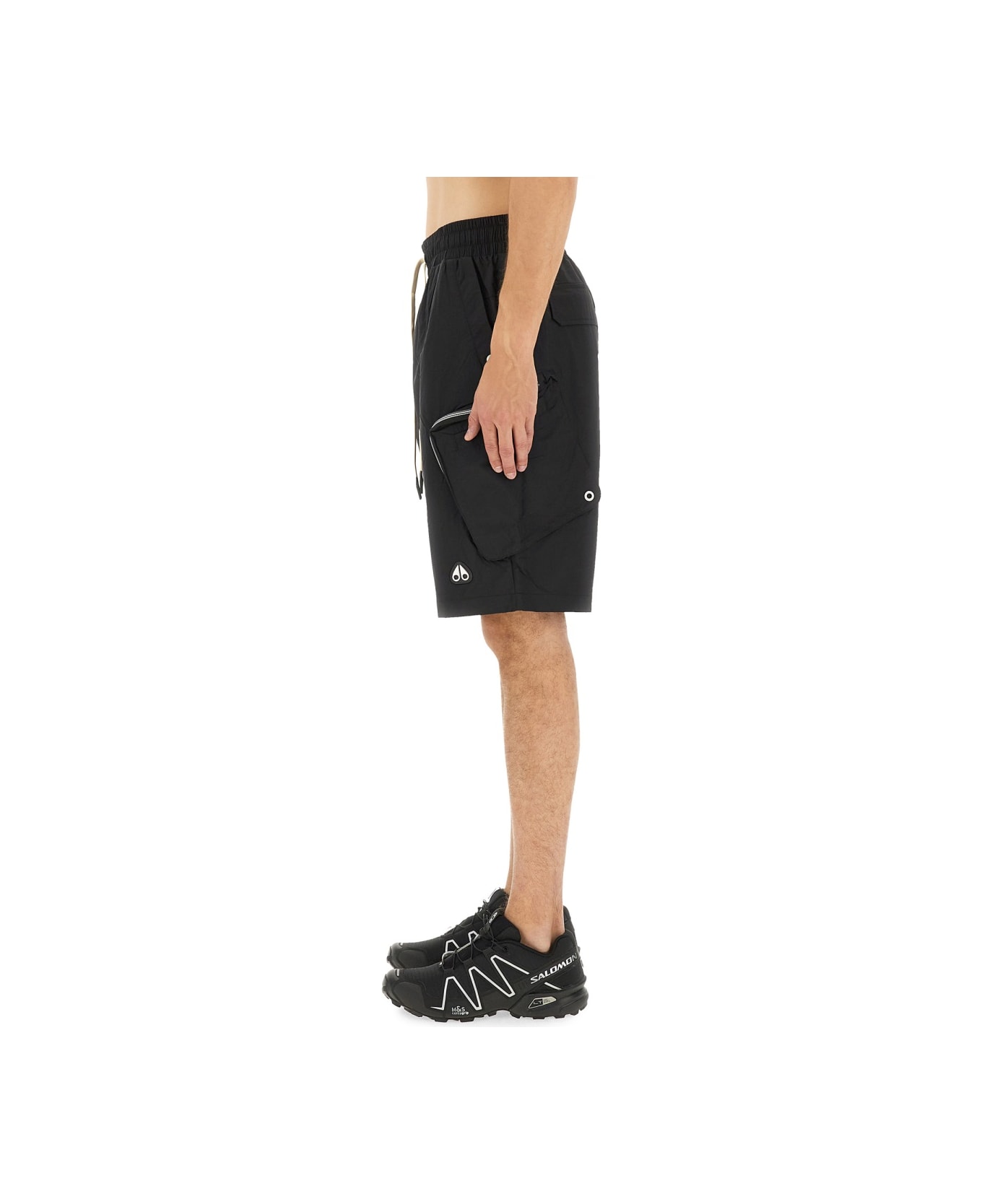 Moose Knuckles Short "tristan" - BLACK