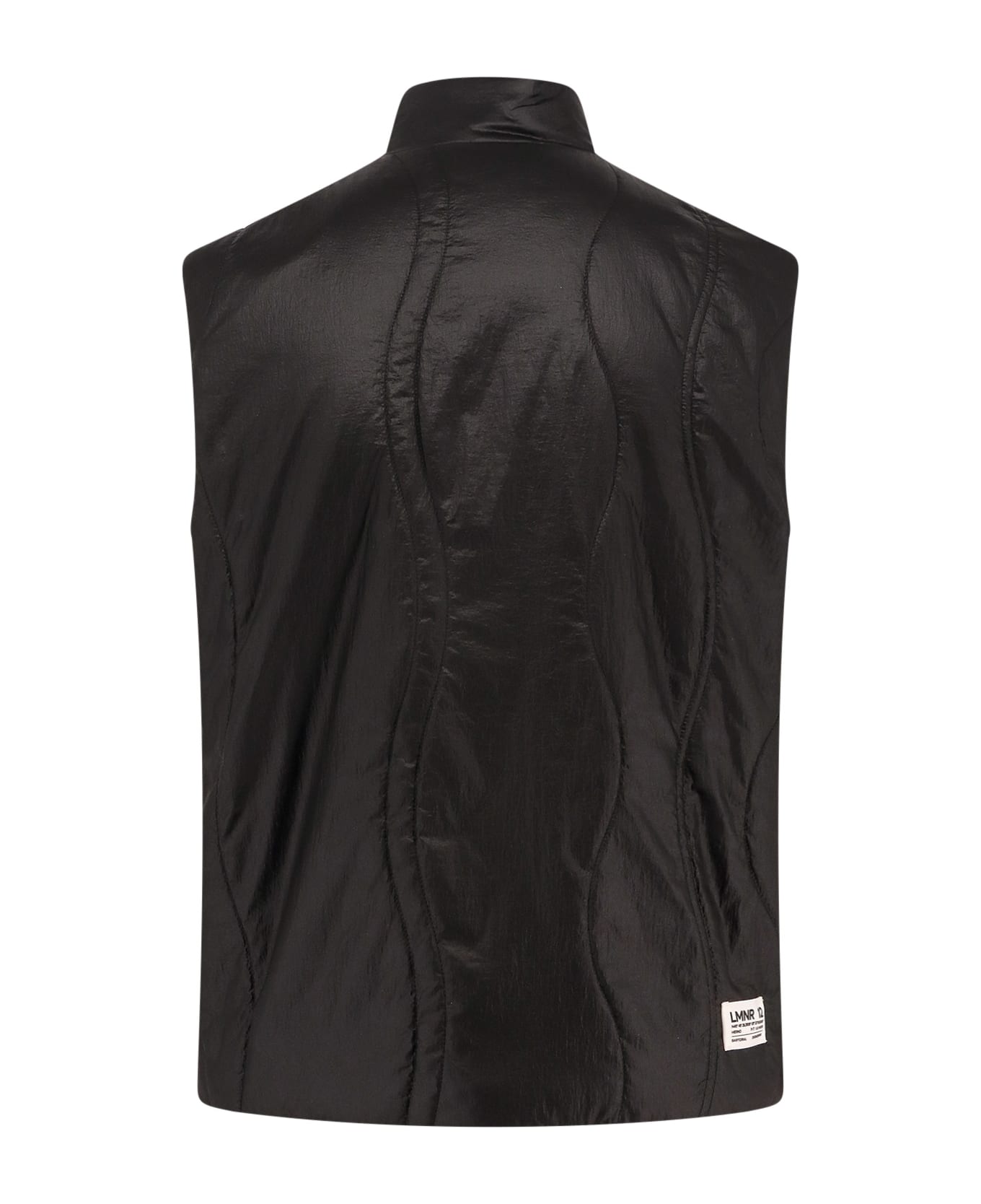 Herno Laminar Laminar Padded And Quilted Sleeveless Jacket - Black