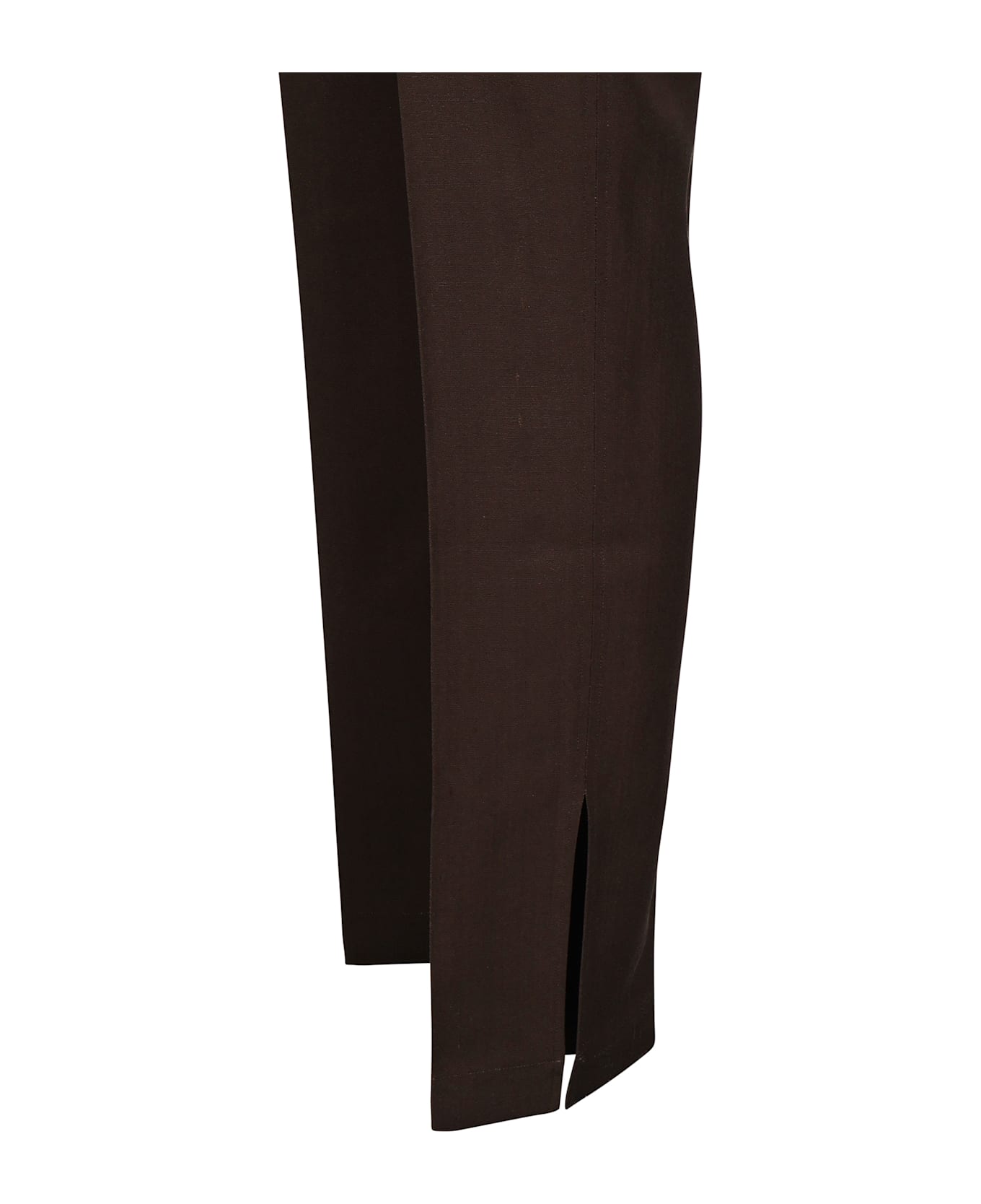 Jacquemus Tibau Trousers - DARK BROWN