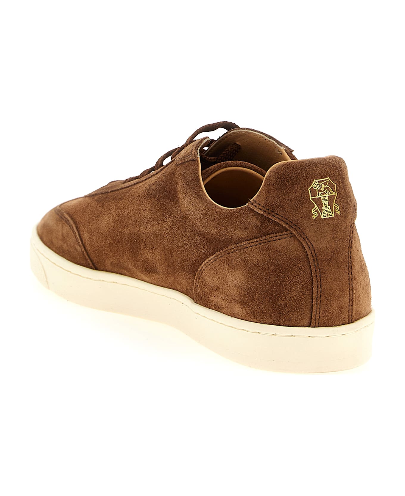 Brunello Cucinelli Suede Sneakers - Brown
