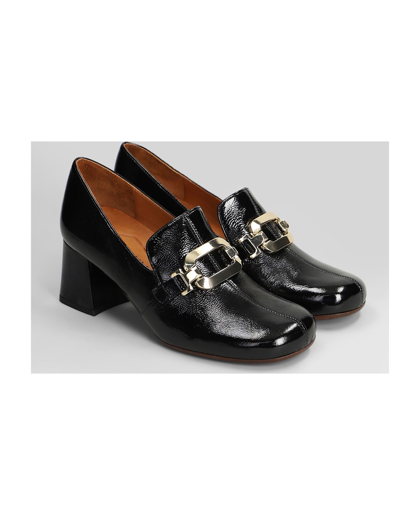 Chie Mihara Moil Pumps In Black Leather - black