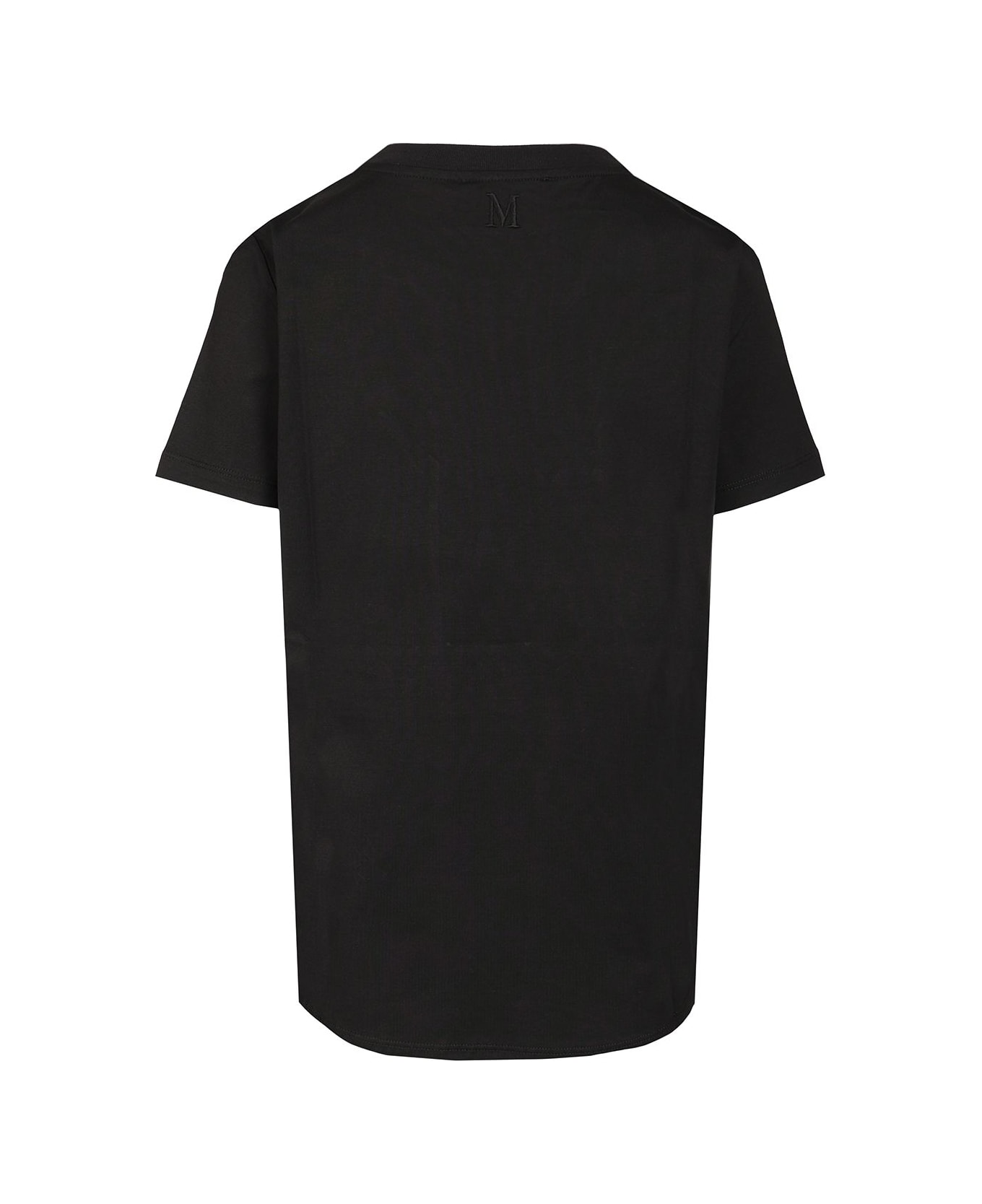 
S Max Mara Crew Neck T-shirt - Black