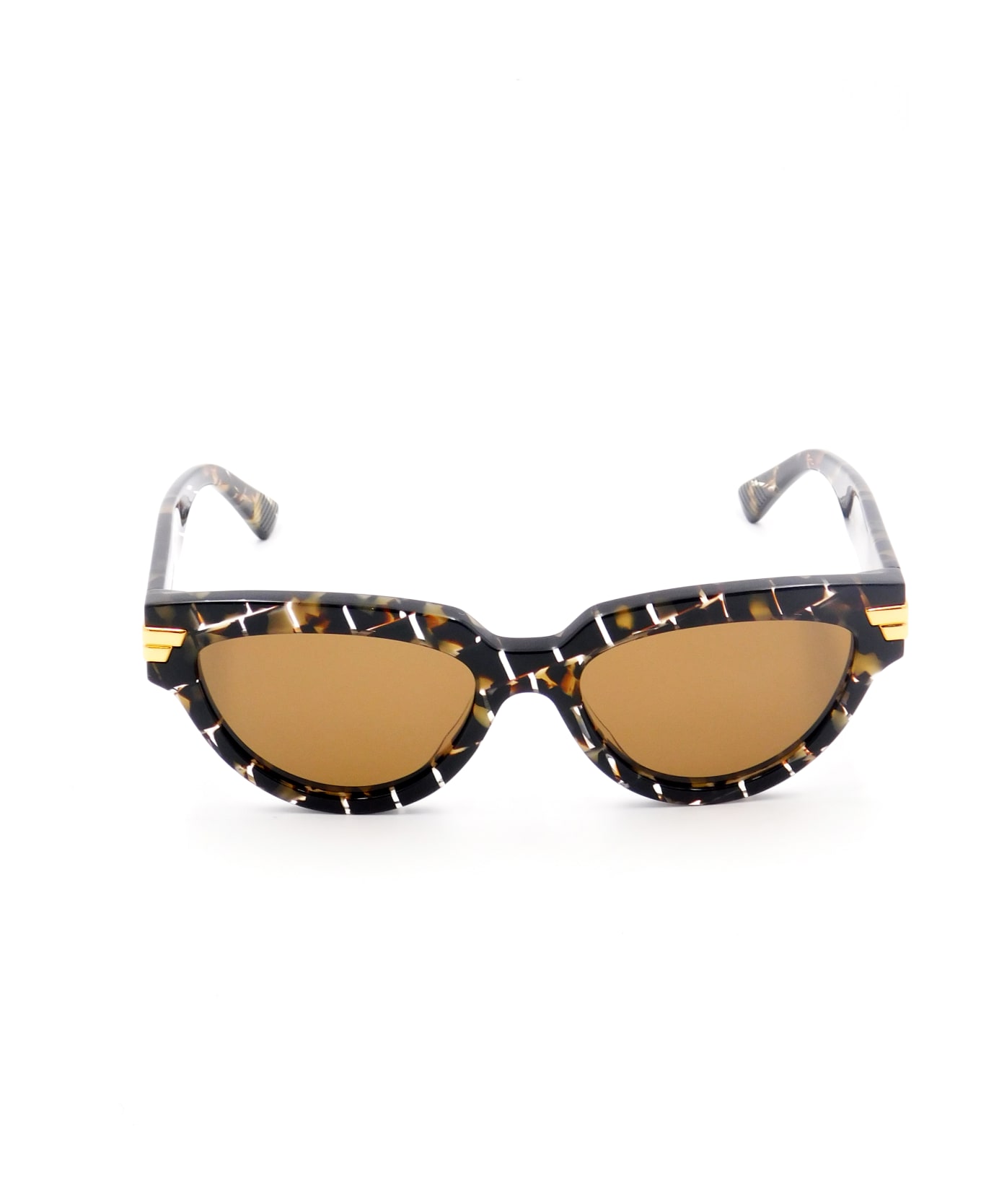 Bottega Veneta BV1035S Sunglasses - Havana Havana Brown