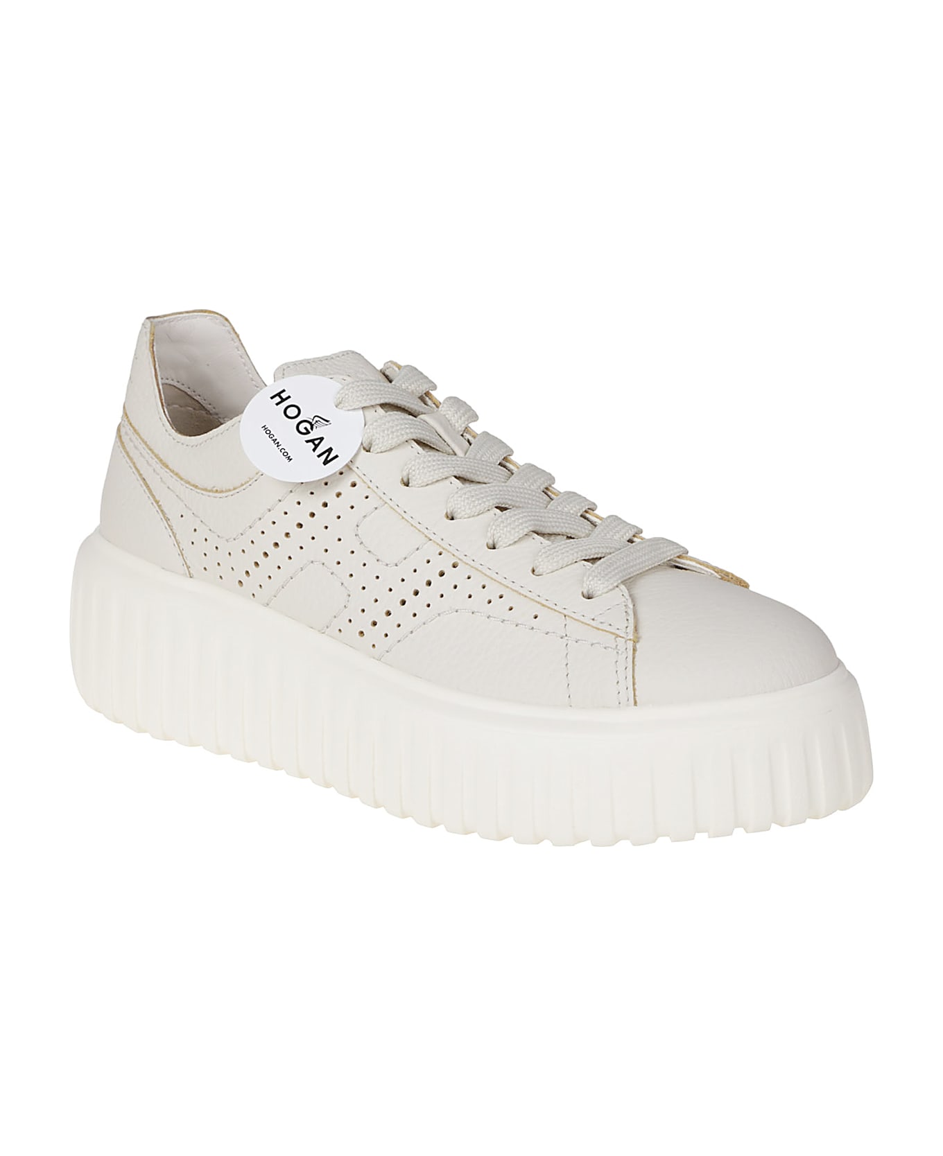 Hogan H-stripes Sneakers - Yogurt
