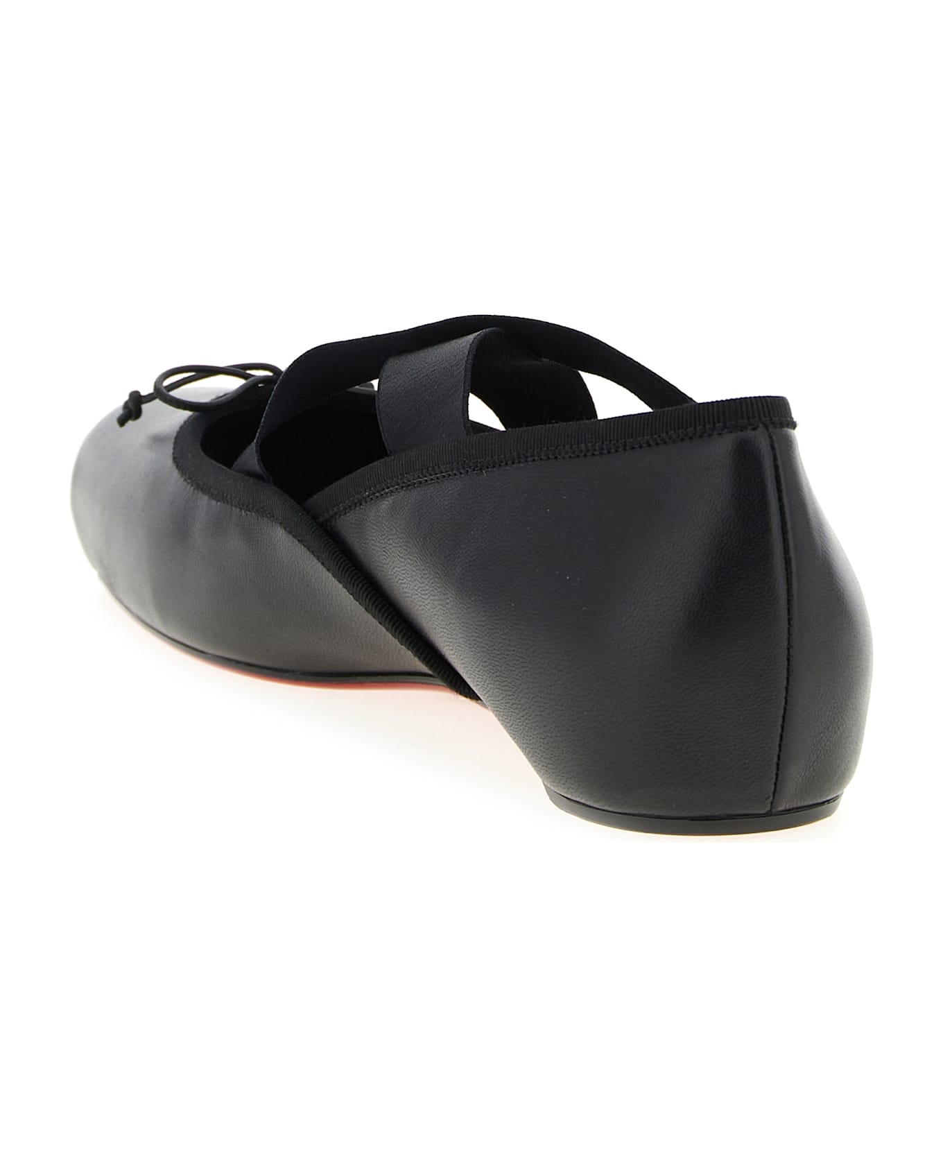 Christian Louboutin 'cassiasticina' Ballet Flats - Black  