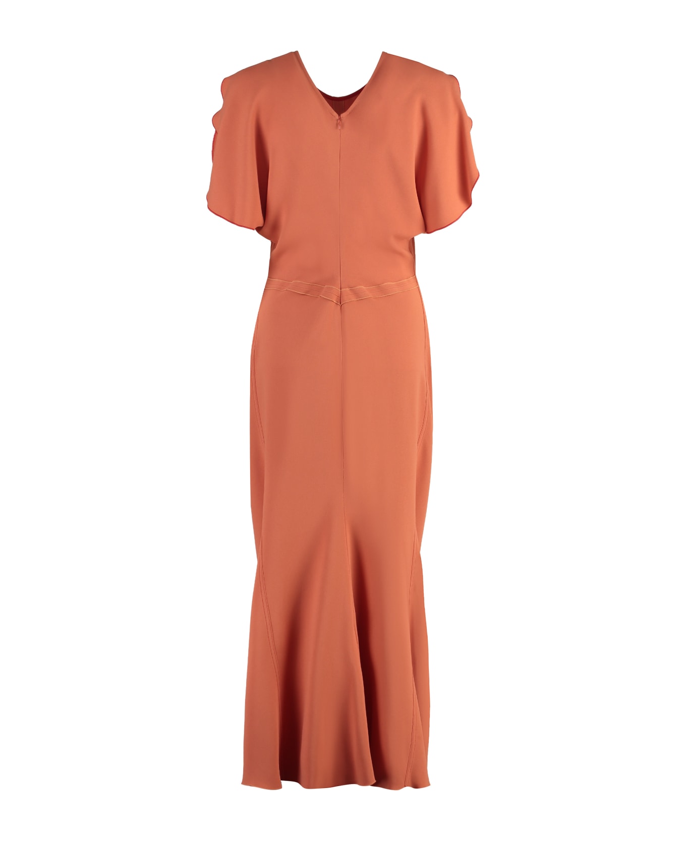 Victoria Beckham Cady Dress - Orange