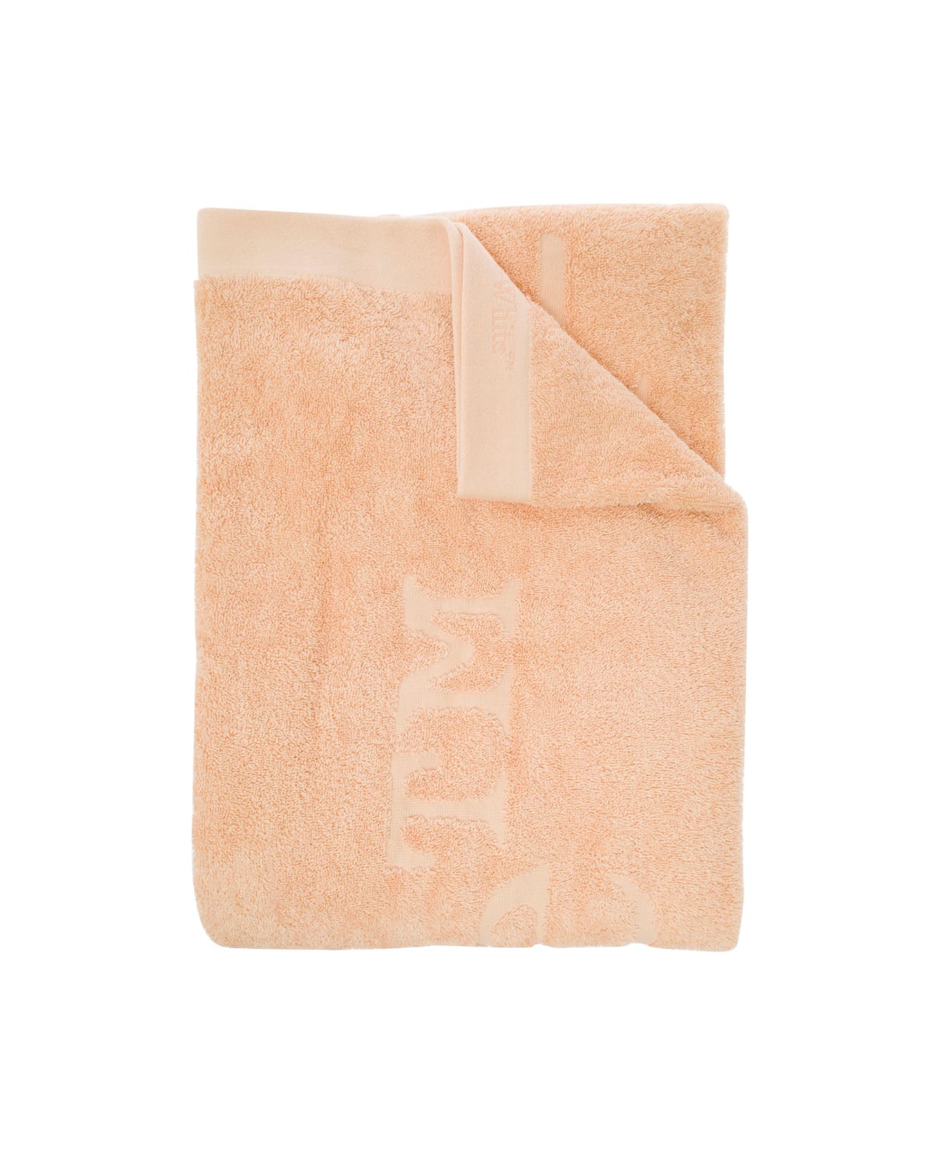Off-White Bookish Shower Towel Powder No Color - Beige